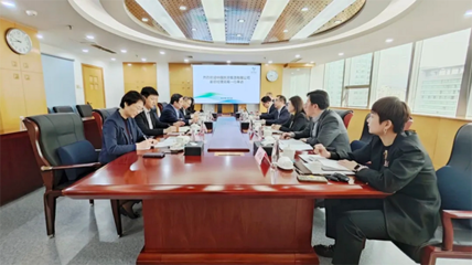 白忠泉董事长与中国旅游集团党委委员、副总经理简易会谈 共商国内旅游经营服务发展